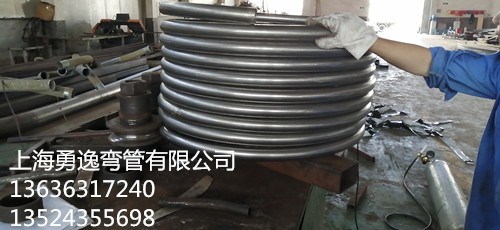 上海弯管拉弯供应48*3不锈钢盘管